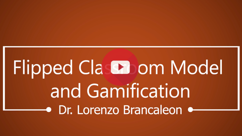 Flipped Classroom Model and Gamification Video Title Slide